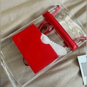NWT H&M Clear Stadium Crossbody Bag